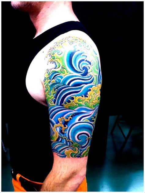 traditional japanese water tattoo|japanese water tattoo meaning.